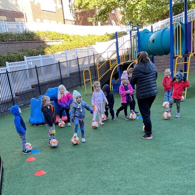 Soccer Shots Listen to Coach Tiger Classroom October 2022